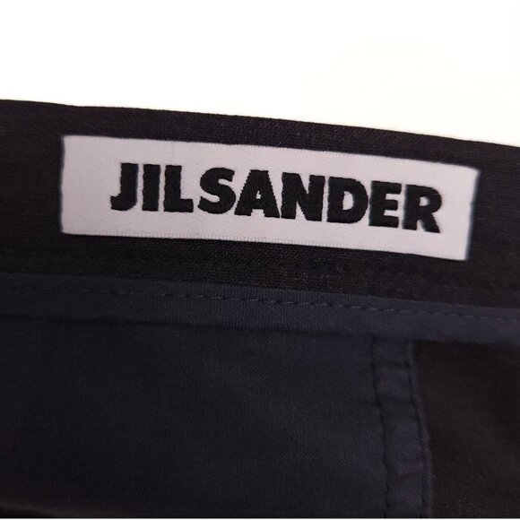 Jil Sander Women Size 38 US Large Trouser Dress Pant In Gray - Picture 7 of 8